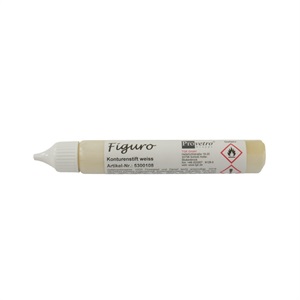 Figuro Konturmaling, Hvid 50ml